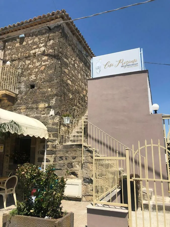 Bed & Breakfast Bed and Breakfast Cosi Priziusi Vizzini Italia